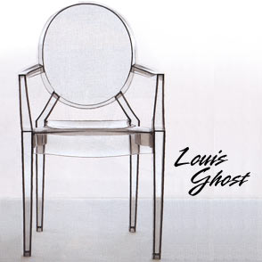 Louis Ghost Chair by Philippe Starck